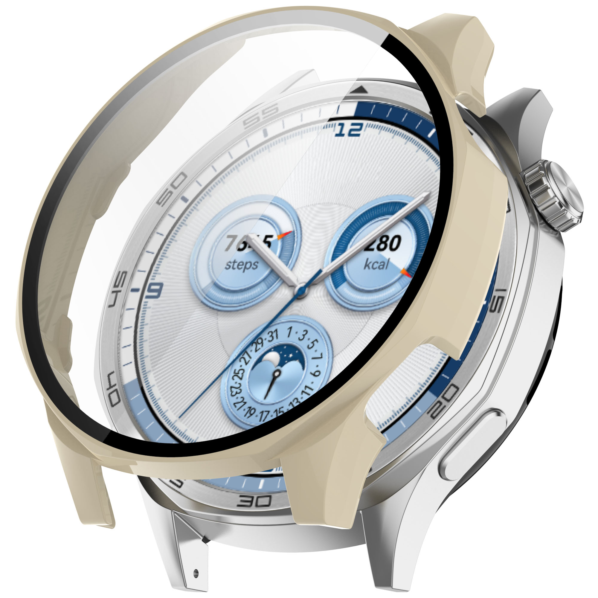 Etui Bizon Case Watch Adamo przedstawione od boku